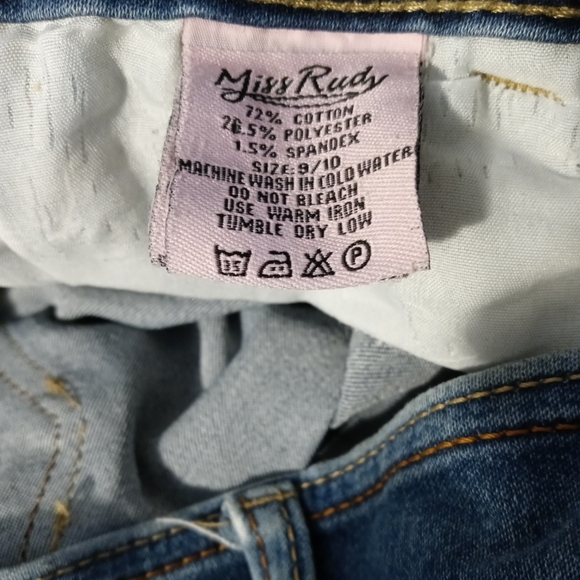 👖MISS RUDY JEAN&👕CAROLYN TAYLOR TOP,SIZE 9/10,S TOP .🎁 - Picture 2 of 16